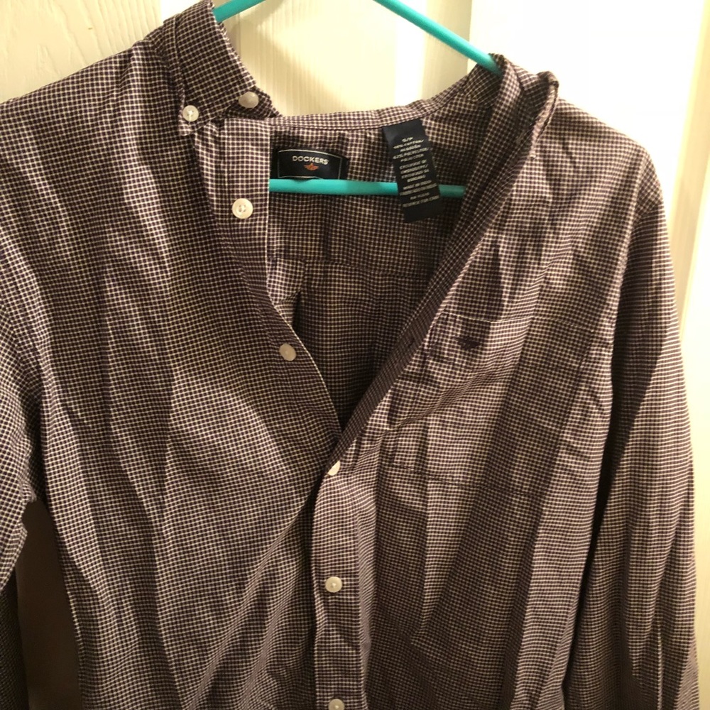 Men’s Dockers Long Sleeve Button Down